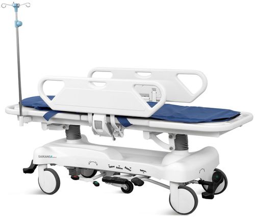 Carro camilla de transporte - SKB041-2 - Jiangsu Saikang Medical Equipment - de emergencia / para traslado de pacientes / hidráulico
