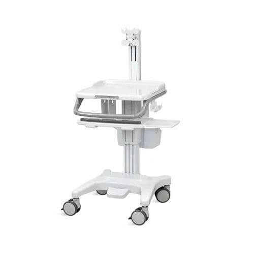 Carro informático point of care - SKR-R07 - Jiangsu Saikang Medical Equipment - con cajón / de altura variable