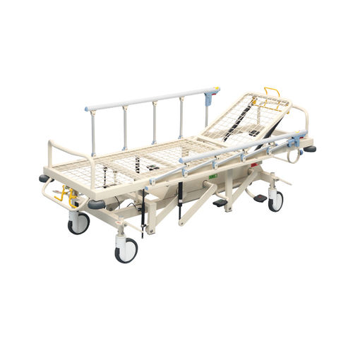 Carro camilla de transporte - YFTC-Y2D(II) - Jiangsu Yongfa Medical Equipment Technology - hidráulico / de altura variable / con respaldo regulable