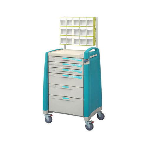 Carro de anestesia - YFA-P08 - Jiangsu Yongfa Medical Equipment Technology - médico / para instrumental / de plástico
