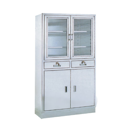 Armario para instrumental - YFQ028 - Jiangsu Yongfa Medical Equipment Technology - de hospital / con estante / con puerta