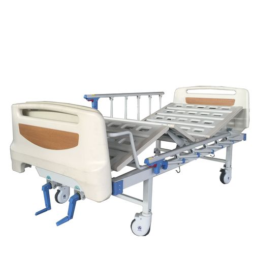 Cama de hospital - YFC261LD - Jiangsu Yongfa Medical Equipment Technology - manual / de altura fija / con ruedas