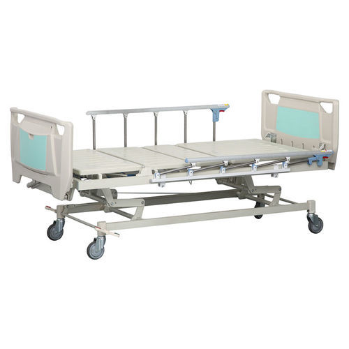 Cama de hospital - YFC361K-Y01 - Jiangsu Yongfa Medical Equipment Technology - manual / de altura regulable / con ruedas