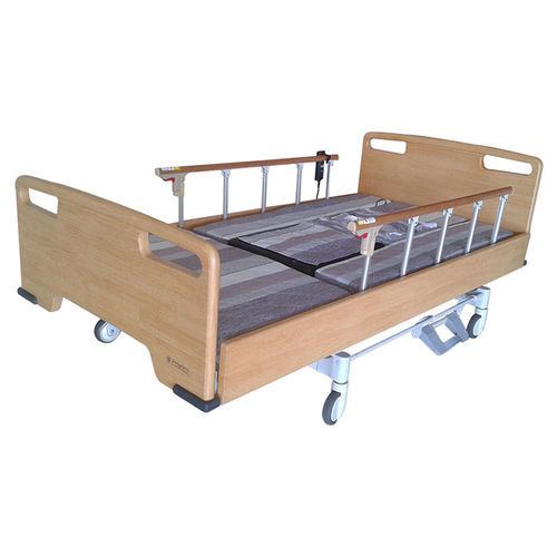 Cama para asistencia domiciliaria - YFD6011K - Jiangsu Yongfa Medical Equipment Technology - eléctrica / de altura fija / con ruedas