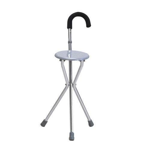 Bastón mango redondeado - YF-WS06 - Jiangsu Yongfa Medical Equipment Technology - trípode / con asiento