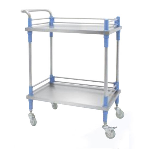 Carro de acero inoxidable - YFQ-T29 - Jiangsu Yongfa Medical Equipment Technology - con estante / móvil