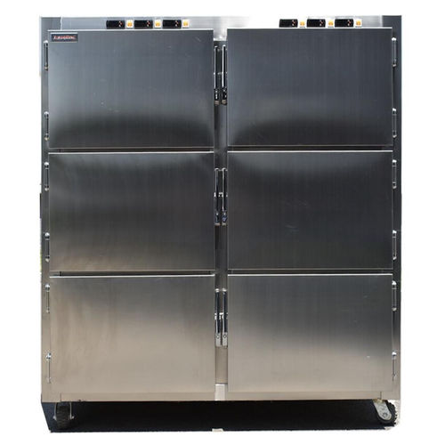Cámara mortuoria frigorífica para camillas mortuorias - YF-STG6 - Jiangsu Yongfa Medical Equipment Technology - para varios cuerpos / de carga frontal