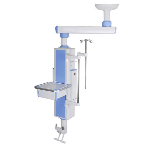 Brazo de distribución de techo - YF-AP-01S - Jiangsu Yongfa Medical Equipment Technology - para cuidados intensivos / de brazo simple / de altura regulable