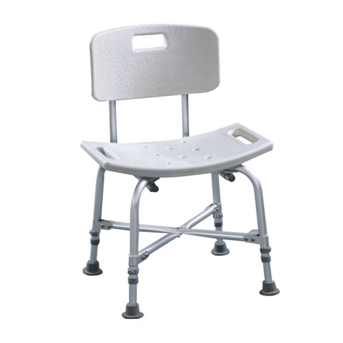 Silla de ducha con respaldo - YF-BA02 - Jiangsu Yongfa Medical Equipment Technology - de altura variable