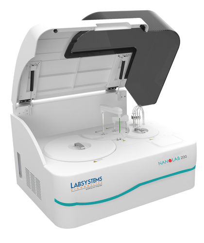 Analizador de bioquímica automatizado - Nanolab 200 - Trivitron Healthcare - de mesa / compacto / aleatorio