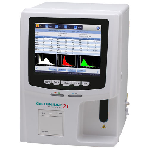 Analizador de hematología automático - Cellenium 21 - Trivitron Healthcare - compacto / con diferenciación de 3 partes