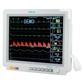 Monitor de paciente portátil - IVita 15 - Trivitron Healthcare - compacto / ECG / RESP