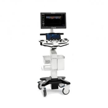 Ecógrafo con soporte - Sonorad V20 - Trivitron Healthcare - para ecografía polivalente / blanco y negro / doppler-color