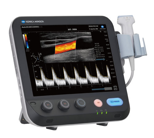 Ecógrafo portátil - SONIMAGE MX1 PLATINUM - Konica Minolta Healthcare - para ecografía polivalente / blanco y negro / doppler-color