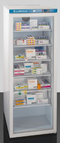 Refrigerador de farmacia - RLDG1010 - Labcold - de laboratorio / de tipo armario / con 1 puerta