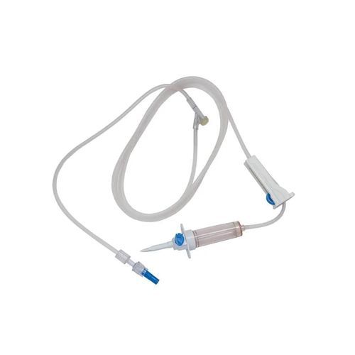 Set de perfusión con conector en Y - Pro-Inject Safe - Lars Medicare Pvt Ltd. - con grifo / con cámara de goteo / con componentes sin látex