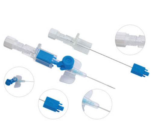 Cánula de inyección - Provein Safe - Lars Medicare Pvt Ltd. - para acceso vascular / recta / desechable