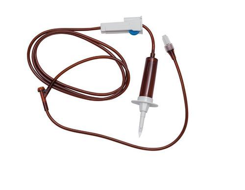 Set de perfusión quimioterapia - IV Set For Oncology - Lars Medicare Pvt Ltd. - policloruro de vinilo / con conector en Y / con protección contra la luz