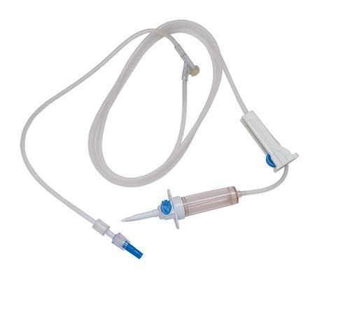 Set de perfusión con conector en Y - Pro-Inject Safe™ - Lars Medicare Pvt Ltd. - con componentes sin látex