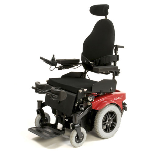 Silla de ruedas eléctrica - Combi - LEVO AG - de exterior / verticalizadora / con reposapiernas