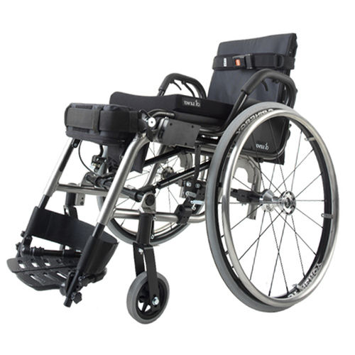 Silla de ruedas activa - LAE - LEVO AG - de exterior / de interior / plegable