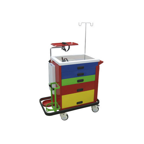 Carro médico - CA3100-New+SL - LKL ADVANCE METALTECH SDN BHD - de emergencia / para dispositivos médicos / para catéteres