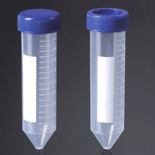 Tubo de ensayo de laboratorio - 409922 - Medline Scientific - cónico / de polietileno / estéril
