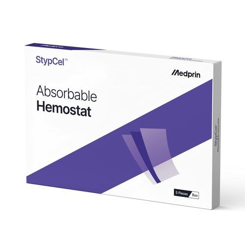 Agente hemostático pad - StypCel™  - Medprin Biotech - neurocirugía