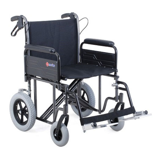 Silla de traslado de pacientes de interior - N480 [ROCKY HDC] - Merits Health Products - de exterior / plegable / bariátrica