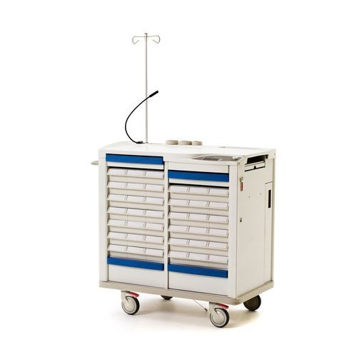 Carro médico - Lionville Med 400 series - InterMetro - para medicamentos / para transporte / de dispensación de medicamentos