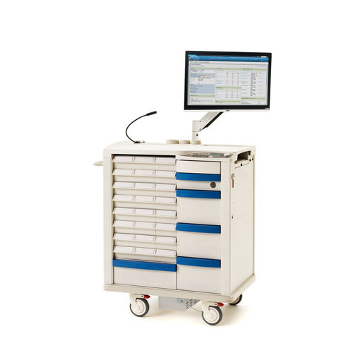 Carro para medicamentos - i600 series - InterMetro - médico / de dispensación de medicamentos / con cajón