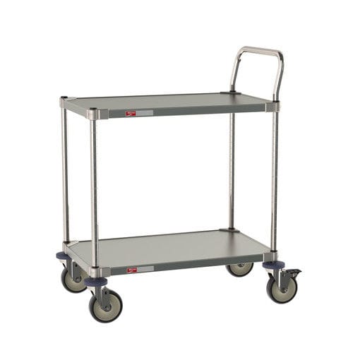 Carro de laboratorio - CRLS-NFS - InterMetro - para objetos esterilizados / para sala blanca / para transporte