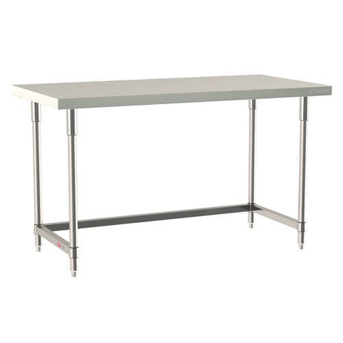 Mesa de trabajo - TableWorx - InterMetro - de laboratorio / rectangular / de acero inoxidable