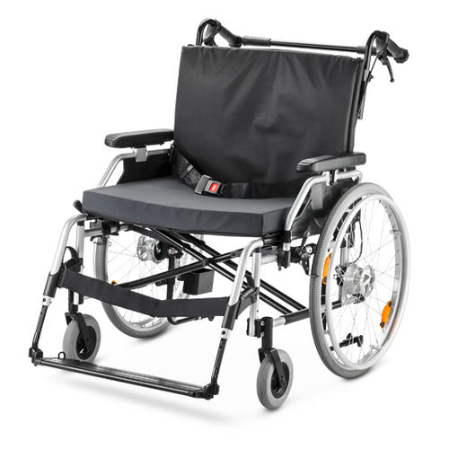 Silla de ruedas manual - Eurochair &sup2; XXL 2.850 - Meyra - bariátrica / de exterior / de interior