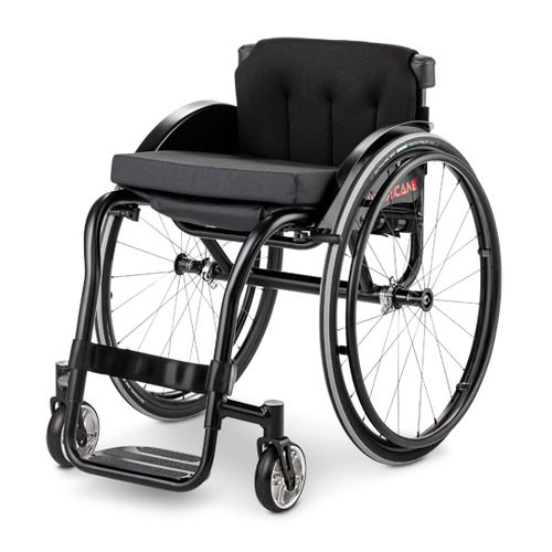Silla de ruedas activa - Hurricane S 1.880 - Meyra - de exterior / de interior / con reposapiernas