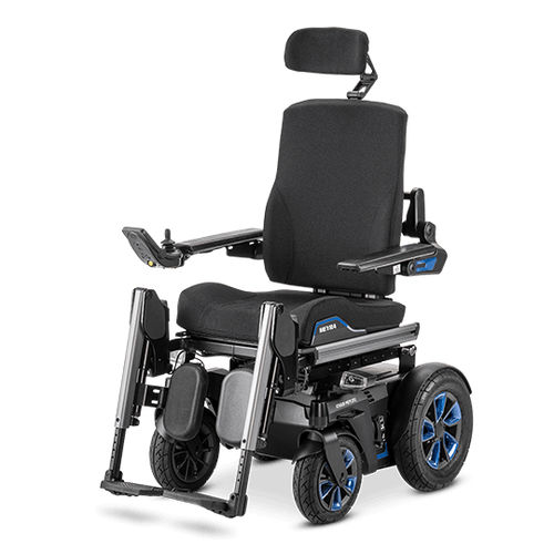 Silla de ruedas eléctrica - iCHAIR MEYLIFE - Meyra - de exterior / de interior / con reposapiernas