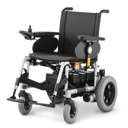 Silla de ruedas eléctrica - Clou - Meyra - de exterior / de interior / con reposapiernas