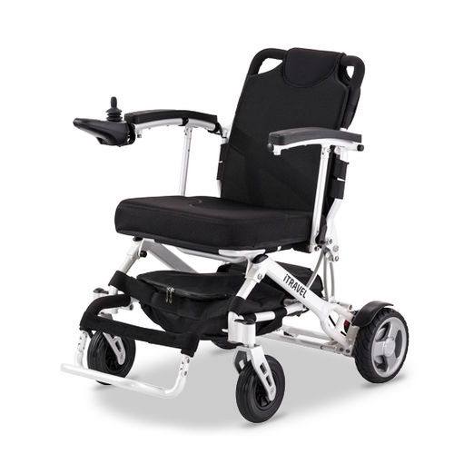 Silla de ruedas eléctrica - iTravel - Meyra - de exterior / de interior / con reposapiernas