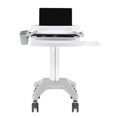 Carro informático médico - HC-3 series - Modern Solid Industrial - para ordenador portátil / para tablet PC / de altura variable