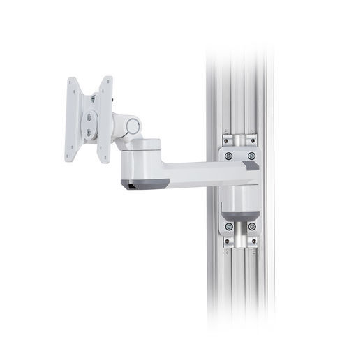 Brazo de soporte articulado - HM-8511 - Modern Solid Industrial - para monitor / médico / en riel