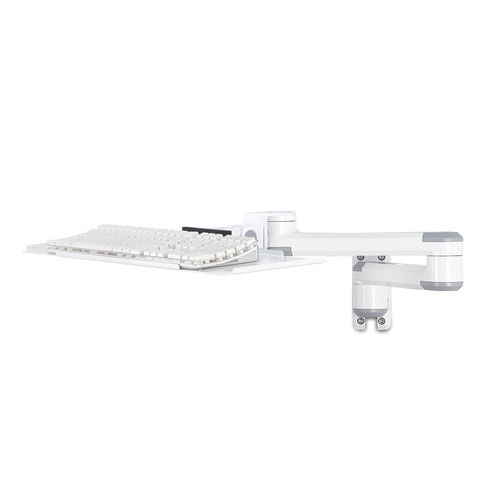 Brazo de soporte articulado - HM-5527 - Modern Solid Industrial - para teclado / médico / de pared