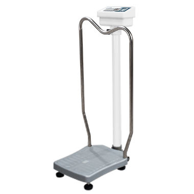Balanza pesa-personas electrónica - BW-1116M - NAGATA SCALE - plataforma / con cálculo del IMC / con barra de seguridad