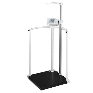 Balanza pesa-personas electrónica - BW-2532MH-R - NAGATA SCALE - para hospitales / plataforma / con pantalla LCD