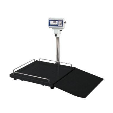 Balanza pesa-personas electrónica - BW-5153 - NAGATA SCALE - para hospitales / para silla de ruedas / plataforma