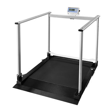 Balanza pesa-personas electrónica - BW-5185M - NAGATA SCALE - para hospitales / para silla de ruedas / plataforma