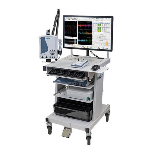 Monitor de paciente en carro - Nicolet EDX® - Natus Medical - de noche / para EMG / clínico
