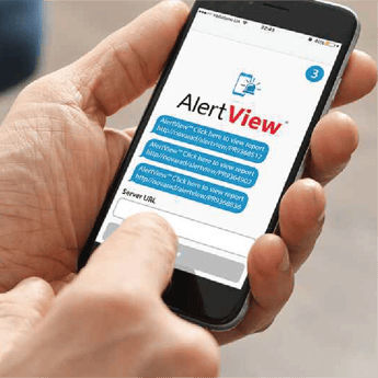 Aplicación para móviles médica - AlertView® - Novarad - de radiografía / de gestión de alarmas / de diagnóstico