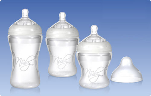 Biberón de silicona - SoftFlex™ Silicone Nurser™  - Nuby