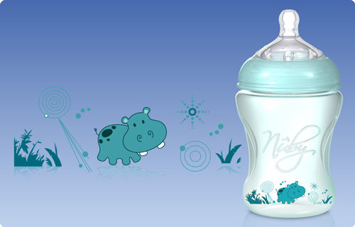 Biberón - Natural Nurser™ -boy  - Nuby
