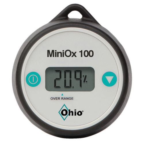 Analizador de oxígeno - MiniOX® 100 - Ohio Medical - para dispositivos médicos / continuo / compacto